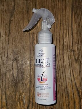 Natural Sense Heat Protectant Hair Mist 3.3fl Oz BNIB